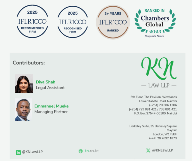 KENYA CONTEMPLATING IMPOSING LOCAL CONTENT QUOTAS