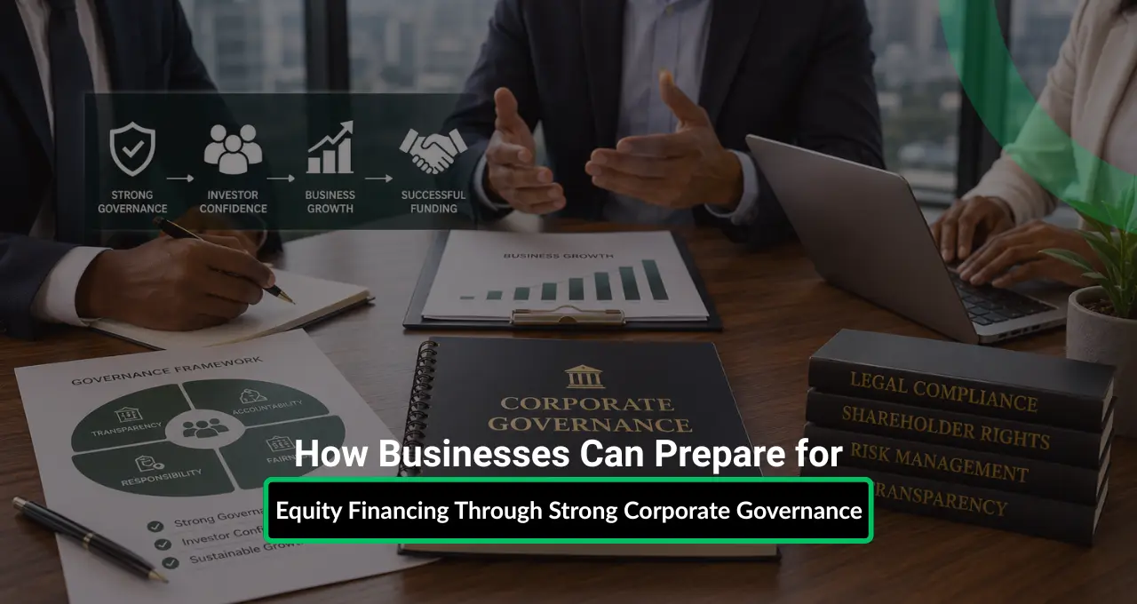 How Businesses Can Prepare for Equity Financing Through Strong Corporate Governance